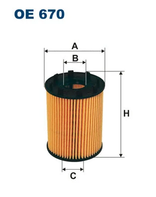 Oil Filter (OE 670)
