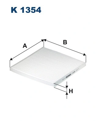 Filter, cabin air (K 1354)