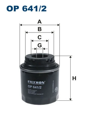 Oil Filter (OP 641/2)
