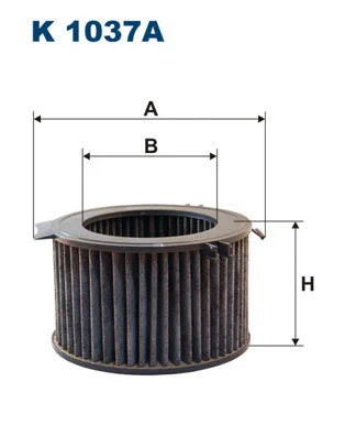 Filter, cabin air (K 1037A)