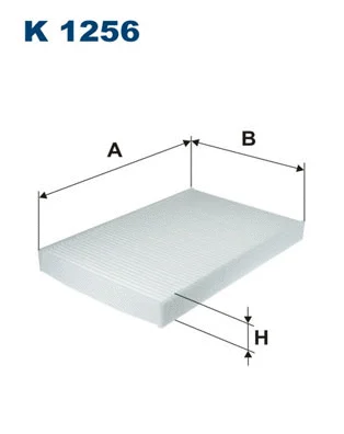 Filter, cabin air (K 1256)