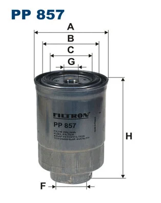 Fuel Filter (PP 857)