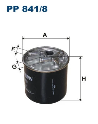 Fuel Filter (PP 841/8)