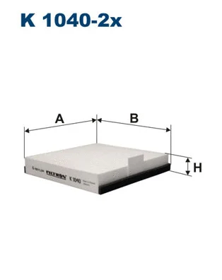 Filter, cabin air (K 1040-2x)