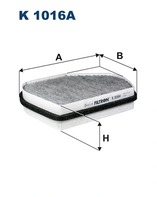 Filter, cabin air (K 1016A)
