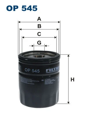 Oil Filter (OP 545)