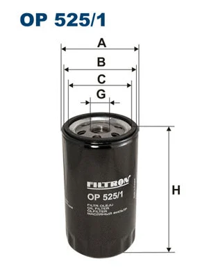 Oil Filter (OP 525/1)