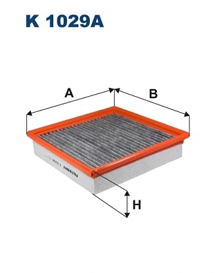 Filter, cabin air (K 1029A)