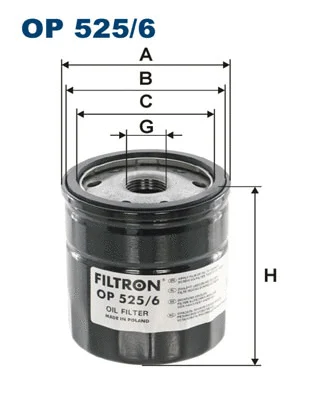 Oil Filter (OP 525/6)