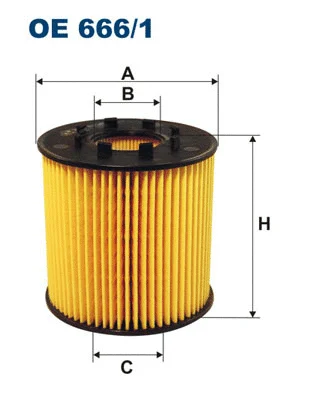 Oil Filter (OE 666/1)