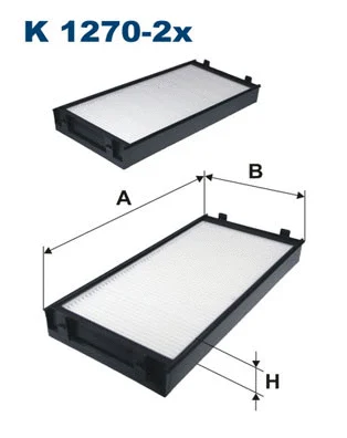 Filter, cabin air (K 1270-2x)