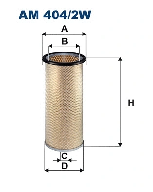 Secondary Air Filter (AM 404/2W)