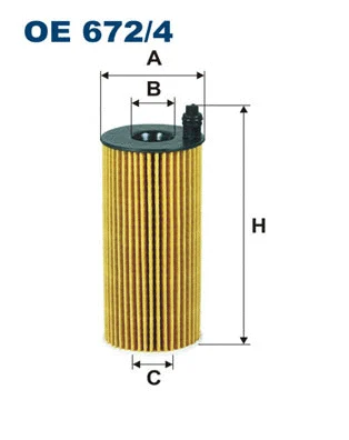 Oil Filter (OE 672/4)
