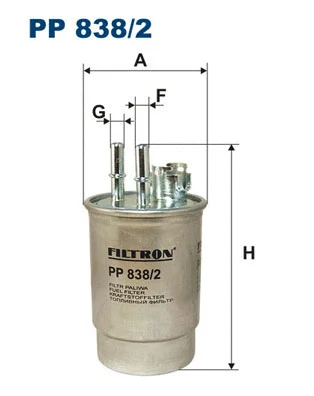 Fuel Filter (PP 838/2)