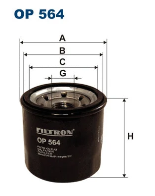 Oil Filter (OP 564)