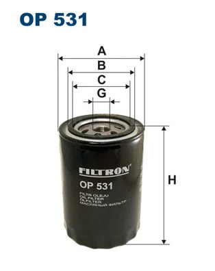 Oil Filter (OP 531)