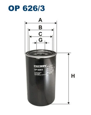 Oil Filter (OP 626/3)