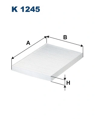 Filter, cabin air (K 1245)