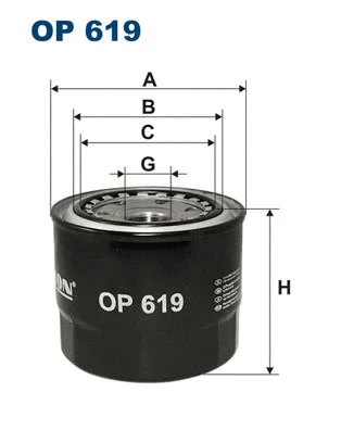 Oil Filter (OP 619)
