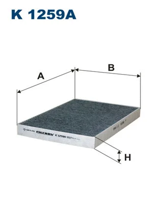 Filter, cabin air (K 1259A)