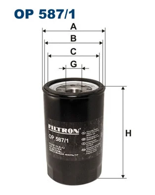 Oil Filter (OP 587/1)