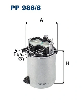 Fuel Filter (PP 988/8)
