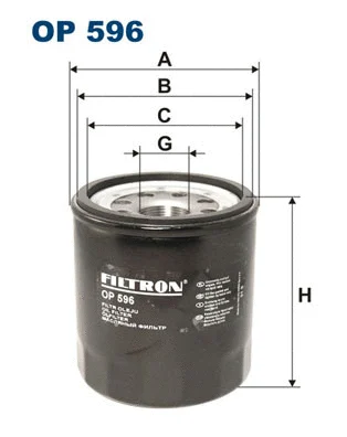 Oil Filter (OP 596)