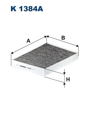 Filter, cabin air (K 1384A)