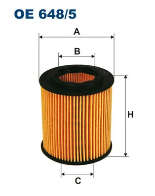 Oil Filter (OE 648/5)
