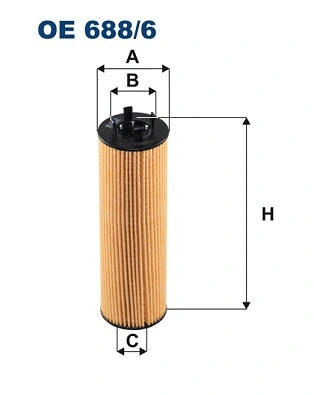 Oil Filter (OE 688/6)