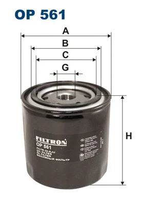 Oil Filter (OP 561)