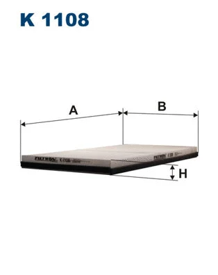 Filter, cabin air (K 1108)
