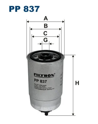 Fuel Filter (PP 837)