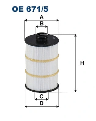 Oil Filter (OE 671/5)