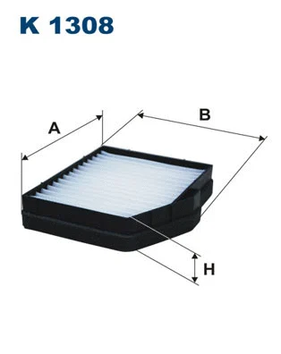 Filter, cabin air (K 1308)