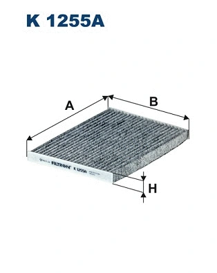 Filter, cabin air (K 1255A)