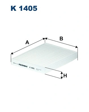 Filter, cabin air (K 1405)