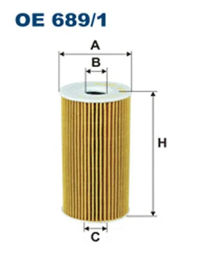 Oil Filter (OE 689/1)