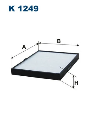 Filter, cabin air (K 1249)