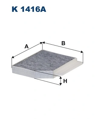 Filter, cabin air (K 1416A)