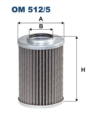 Hydraulic Filter, automatic transmission (OM 512/5)
