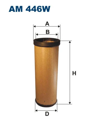 Secondary Air Filter (AM 446W)