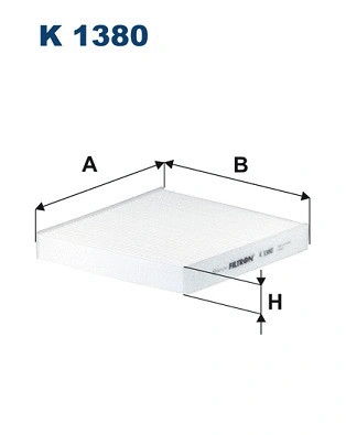 Filter, cabin air (K 1380)