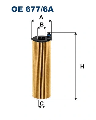 Oil Filter (OE 677/6A)