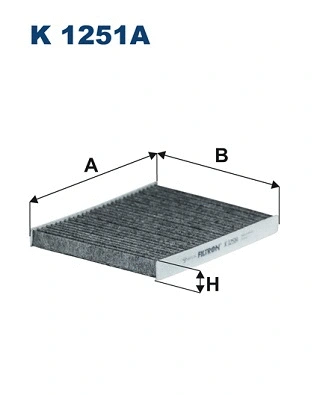 Filter, cabin air (K 1251A)