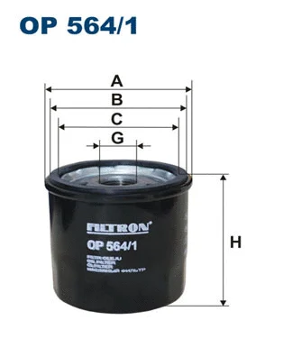 Oil Filter (OP 564/1)