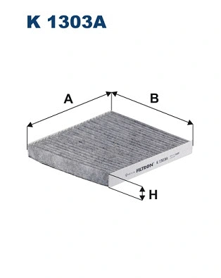 Filter, cabin air (K 1303A)
