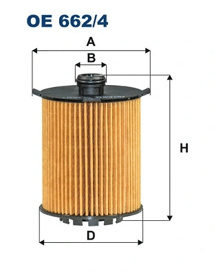 Oil Filter (OE 662/4)