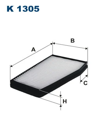 Filter, cabin air (K 1305)