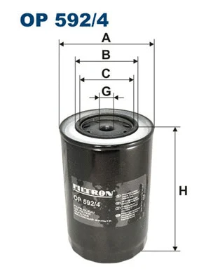 Oil Filter (OP 592/4)